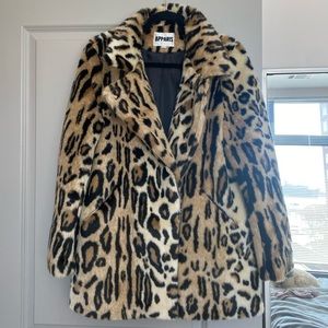 Leopard Fur Apparis Coat